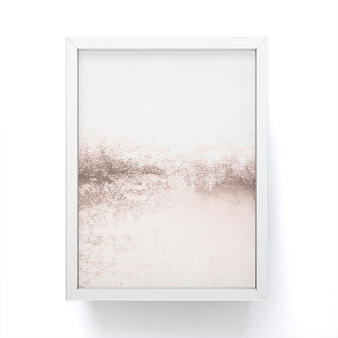 Monika Strigel SNOWDREAMER BLUSH LIGHT Framed Mini Art Print