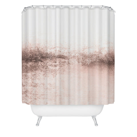 Monika Strigel SNOWDREAMER BLUSH LIGHT Shower Curtain