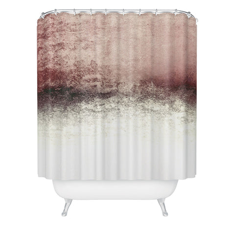 Monika Strigel SNOWDREAMER BLUSH Shower Curtain