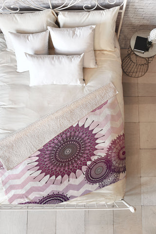 Monika Strigel Sweet Boho Dreams Fleece Throw Blanket