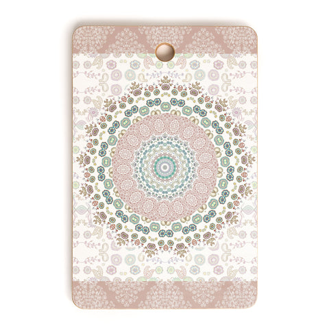 Monika Strigel TRIP TO HAPPINESS ROSE Cutting Board Rectangle