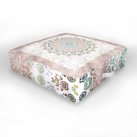 Monika Strigel TRIP TO HAPPINESS ROSE Outdoor Floor Cushion