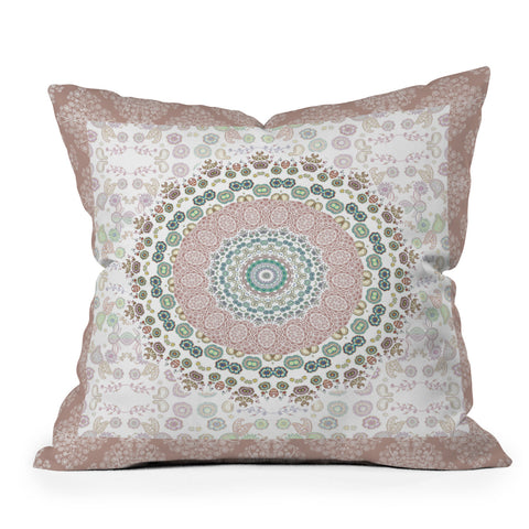 Monika Strigel TRIP TO HAPPINESS ROSE Throw Pillow