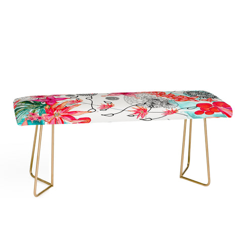 Monika Strigel Tropical Garden Bench