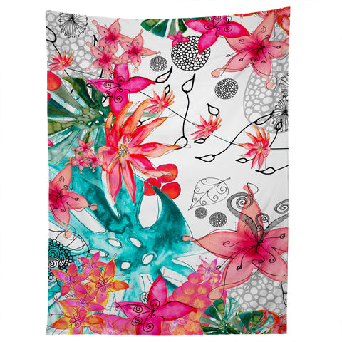 Monika Strigel Tropical Garden Tapestry