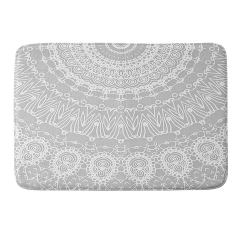 Monika Strigel WAITING FOR YOU GREY Memory Foam Bath Mat