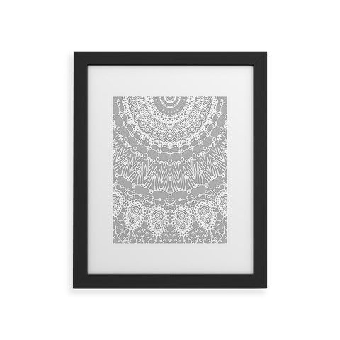 Monika Strigel WAITING FOR YOU GREY Framed Art Print