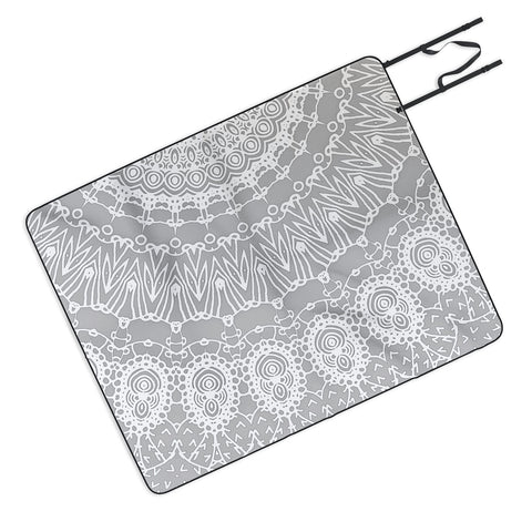 Monika Strigel WAITING FOR YOU GREY Picnic Blanket