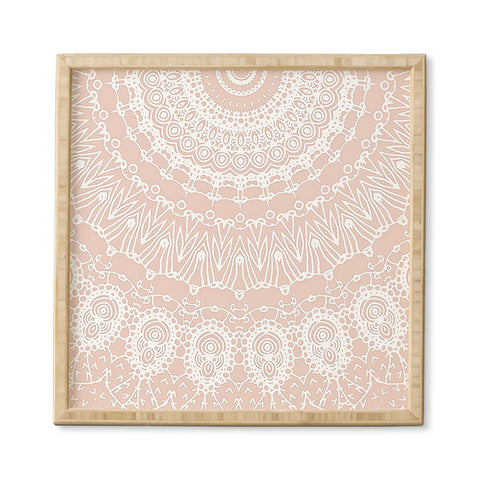 Monika Strigel WAITING FOR YOU ROSE Framed Wall Art