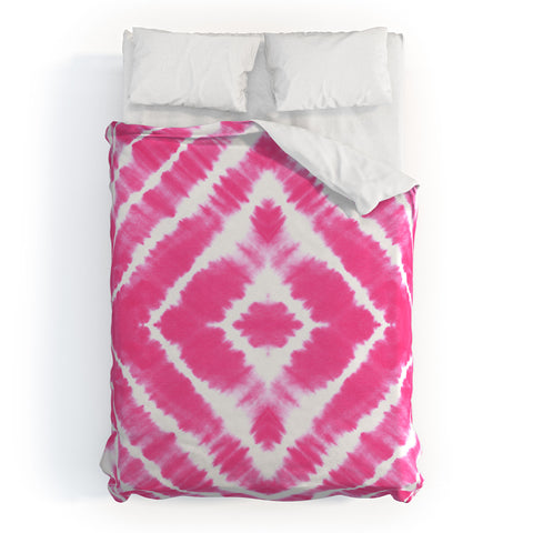 Monika Strigel WAKE UP CALL HOTPINK Duvet Cover