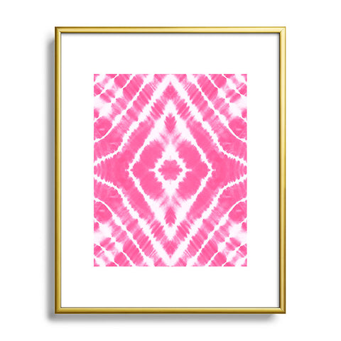 Monika Strigel WAKE UP CALL HOTPINK Metal Framed Art Print