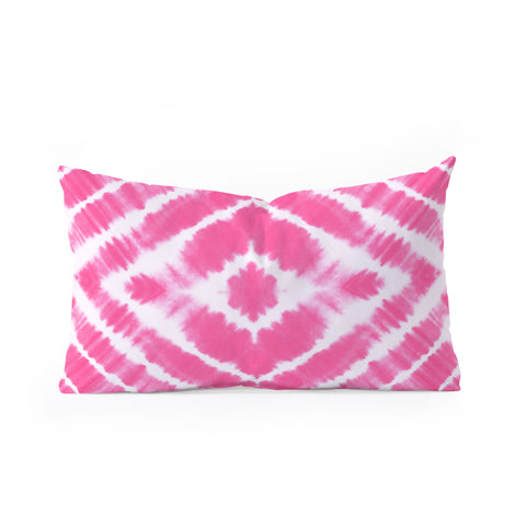 Monika Strigel WAKE UP CALL HOTPINK Oblong Throw Pillow