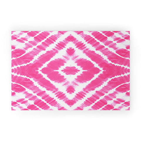 Monika Strigel WAKE UP CALL HOTPINK Welcome Mat