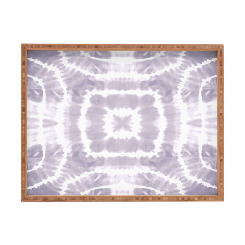 Monika Strigel WILD AND FREE URBAN LAVENDER Rectangular Tray