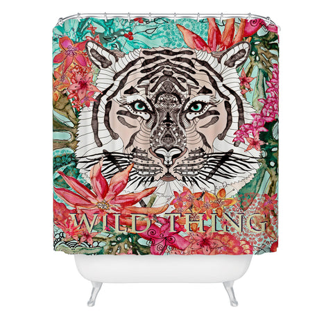 Monika Strigel Wildest Thing Shower Curtain