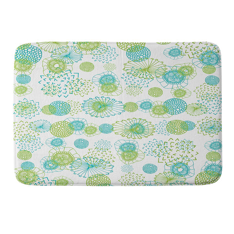 Monika Strigel Winter In My Garden Memory Foam Bath Mat