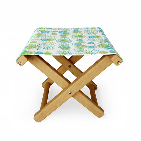 Monika Strigel Winter In My Garden Folding Stool