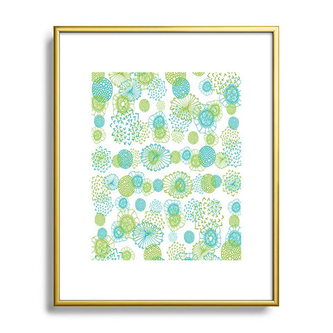 Monika Strigel Winter In My Garden Metal Framed Art Print