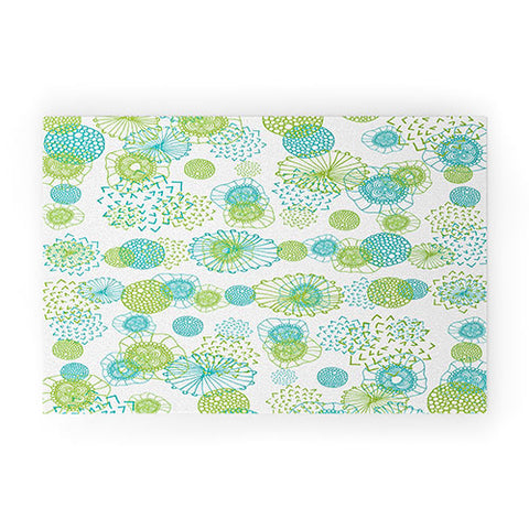 Monika Strigel Winter In My Garden Welcome Mat