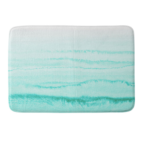 Monika Strigel WITHIN THE TIDES CARIBEAN SEA Memory Foam Bath Mat