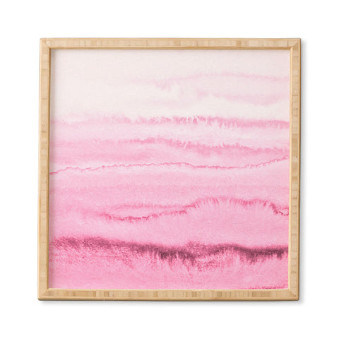 Monika Strigel WITHIN THE TIDES CASHMERE ROSE Framed Wall Art