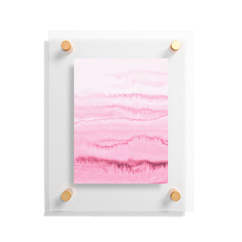 Monika Strigel WITHIN THE TIDES CASHMERE ROSE Floating Acrylic Print