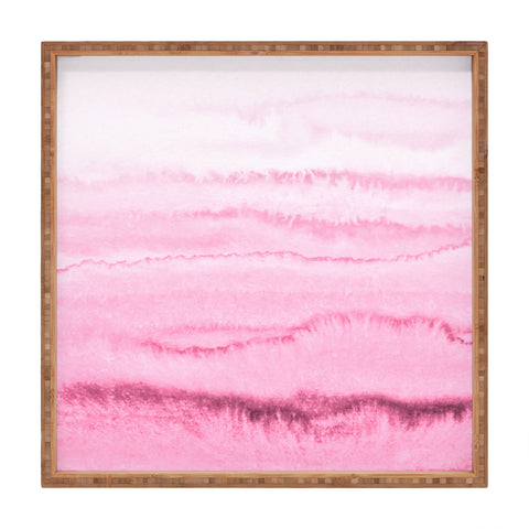 Monika Strigel WITHIN THE TIDES CASHMERE ROSE Square Tray