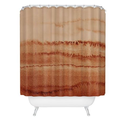 Monika Strigel WITHIN THE TIDES CINNAMON DAR Shower Curtain
