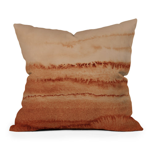 Monika Strigel WITHIN THE TIDES CINNAMON DAR Throw Pillow