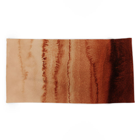 Monika Strigel WITHIN THE TIDES CINNAMON DAR Beach Towel