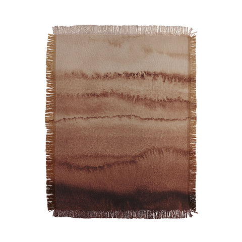 Monika Strigel WITHIN THE TIDES CINNAMON DAR Throw Blanket