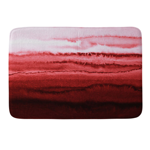Monika Strigel WITHIN THE TIDES CRANBERRY PIE Memory Foam Bath Mat