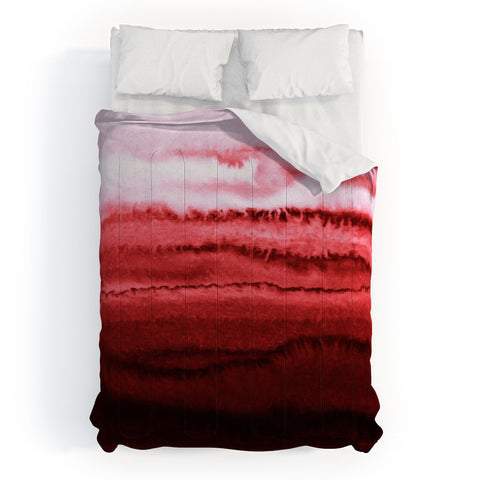 Monika Strigel WITHIN THE TIDES CRANBERRY PIE Comforter
