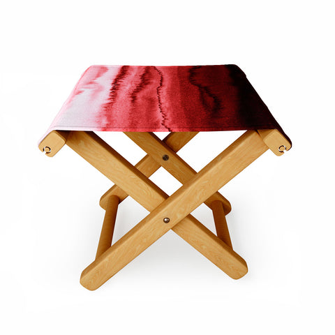 Monika Strigel WITHIN THE TIDES CRANBERRY PIE Folding Stool