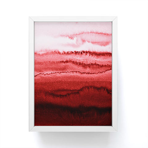 Monika Strigel WITHIN THE TIDES CRANBERRY PIE Framed Mini Art Print