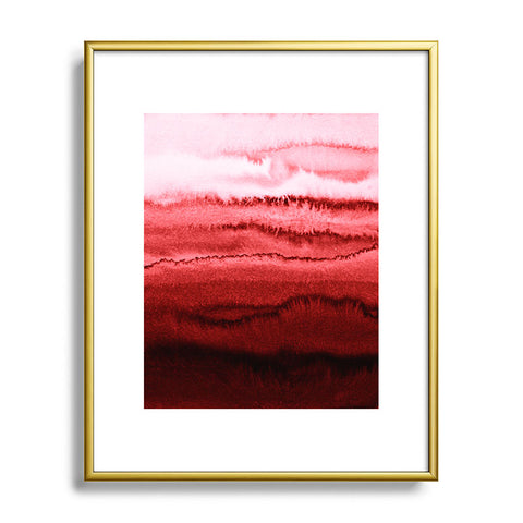 Monika Strigel WITHIN THE TIDES CRANBERRY PIE Metal Framed Art Print