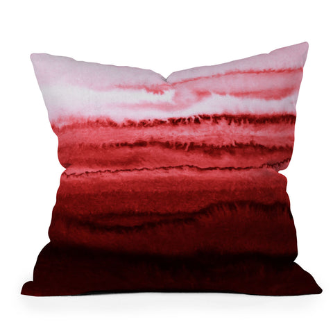 Monika Strigel WITHIN THE TIDES CRANBERRY PIE Throw Pillow