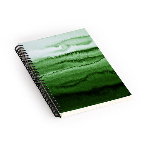 Monika Strigel WITHIN THE TIDES FRESH FOREST Spiral Notebook