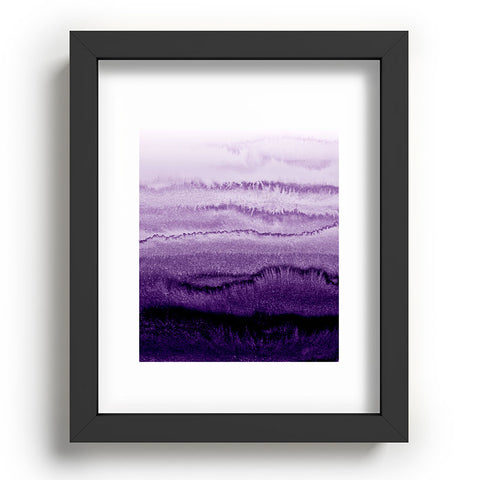 Monika Strigel WITHIN THE TIDES LAVENDER FIELDS Recessed Framing Rectangle