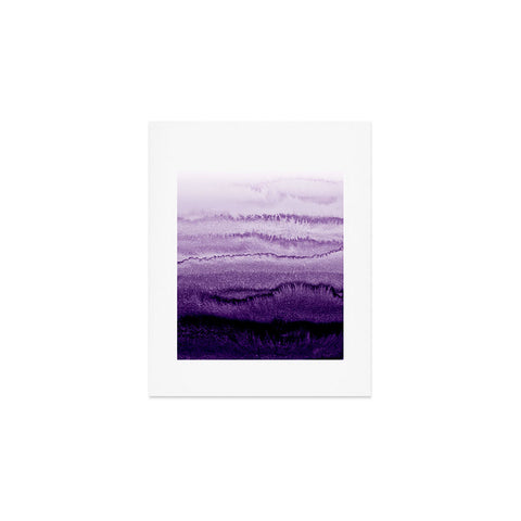 Monika Strigel WITHIN THE TIDES LAVENDER FIELDS Art Print