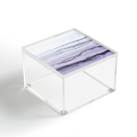 Monika Strigel WITHIN THE TIDES LILAC GRAY Acrylic Box