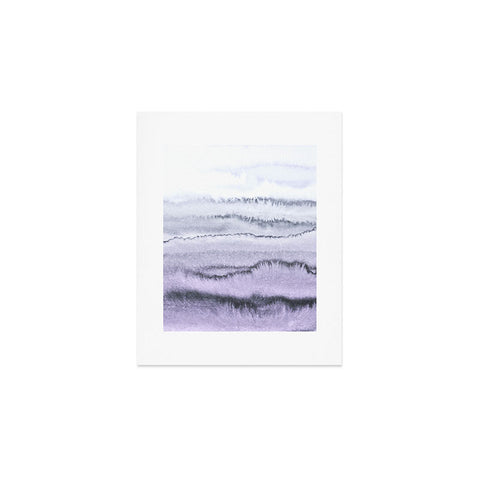 Monika Strigel WITHIN THE TIDES LILAC GRAY Art Print