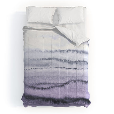 Monika Strigel WITHIN THE TIDES LILAC GRAY Comforter