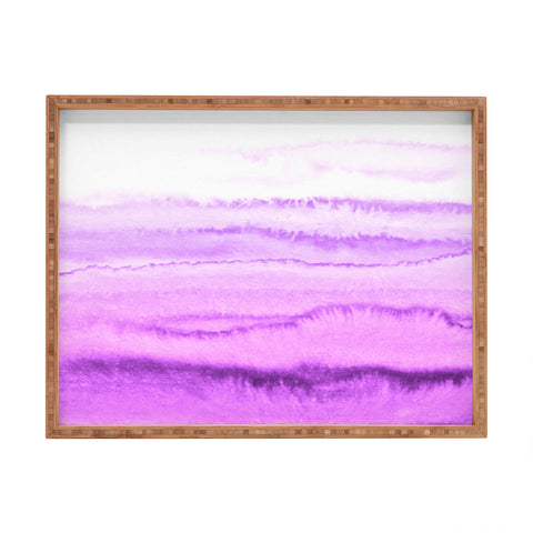 Monika Strigel WITHIN THE TIDES LOVELY LAVENDER Rectangular Tray