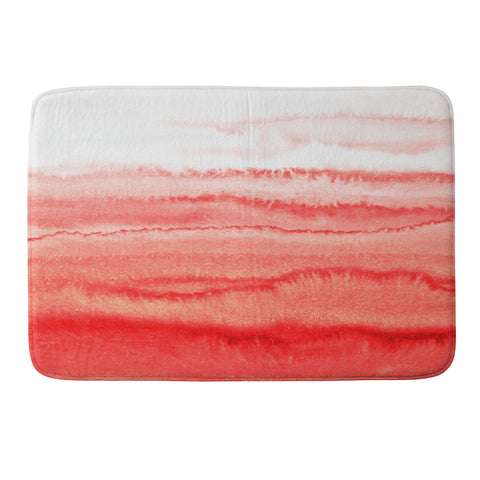 Monika Strigel WITHIN THE TIDES PEACH ECHO Memory Foam Bath Mat