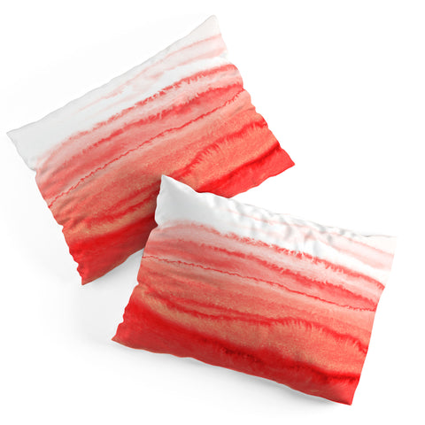 Monika Strigel WITHIN THE TIDES PEACH ECHO Pillow Shams