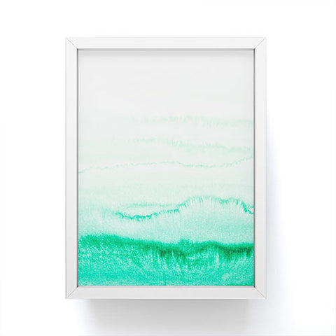 Monika Strigel WITHIN THE TIDES PISTACHIO Framed Mini Art Print