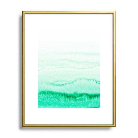 Monika Strigel WITHIN THE TIDES PISTACHIO Metal Framed Art Print