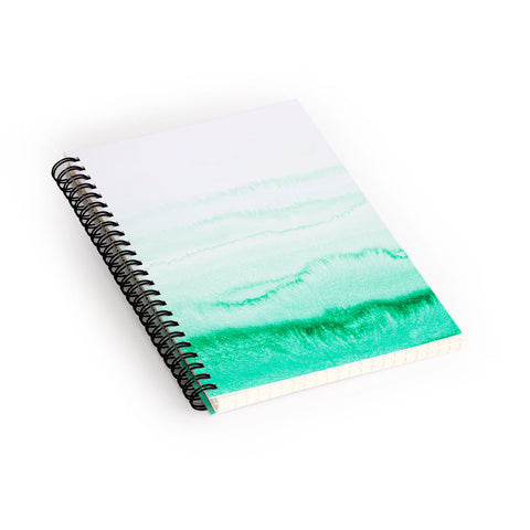 Monika Strigel WITHIN THE TIDES PISTACHIO Spiral Notebook