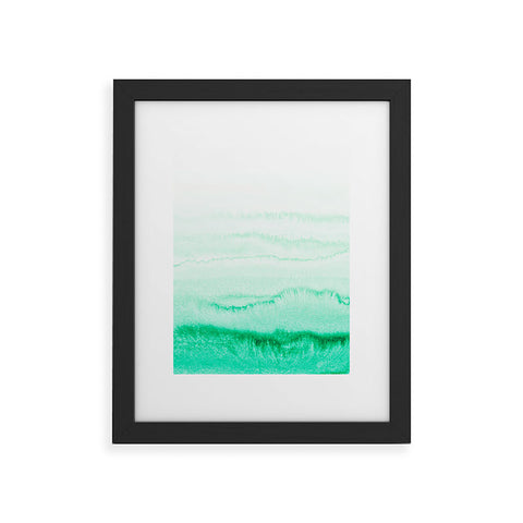 Monika Strigel WITHIN THE TIDES PISTACHIO Framed Art Print